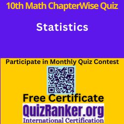 Class 10 Math Statistics MCQ Test