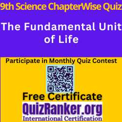 9th The Fundamental Unit of Life MCQ