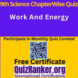 9th Work And Energy MCQ