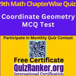 Class 9 Maths Coordinate Geometry MCQ