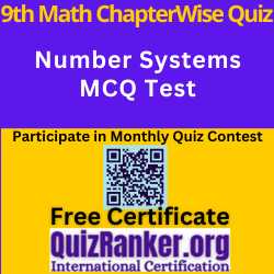 Class 9 Maths Number Systems MCQ